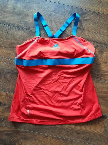 Červené tielko adidas, adidas,36