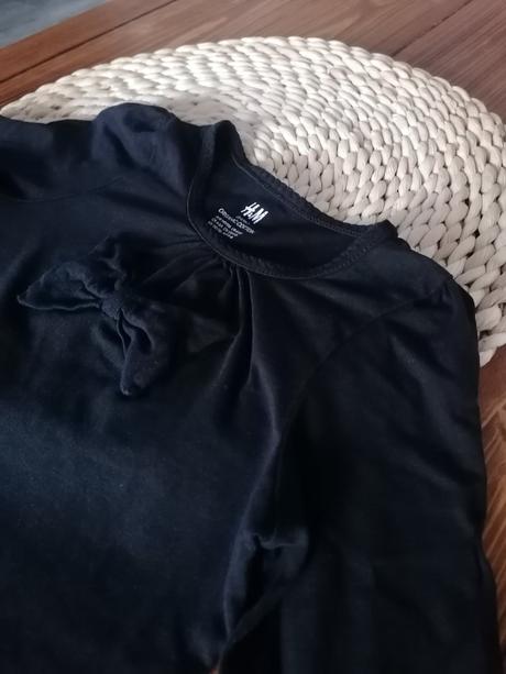 Tričko s mašlou h&m 110, h&m,110