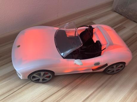 Auto rainbow high svietiace,