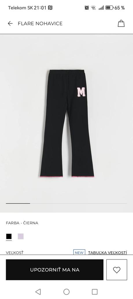 Reserved zvonove legíny+ darček, reserved,122