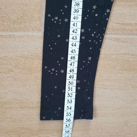 Legíny čierne s hviezdičkami next, next,116