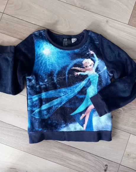 Teplá mikina frozen, h&m,122