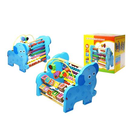 Sloník náučný z dreva,