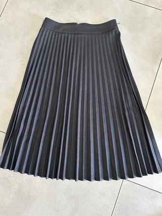 Sivá plisovaná sukňa, orsay,36