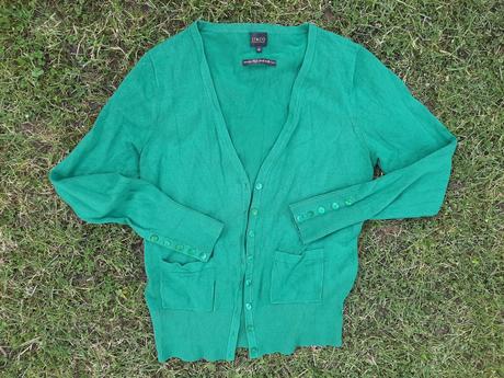 Zľava. zelený sveter 17&co velk. m., m