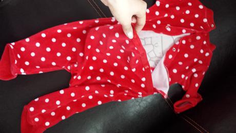 Nenosené teplé dupačky so snehuliakom, 68