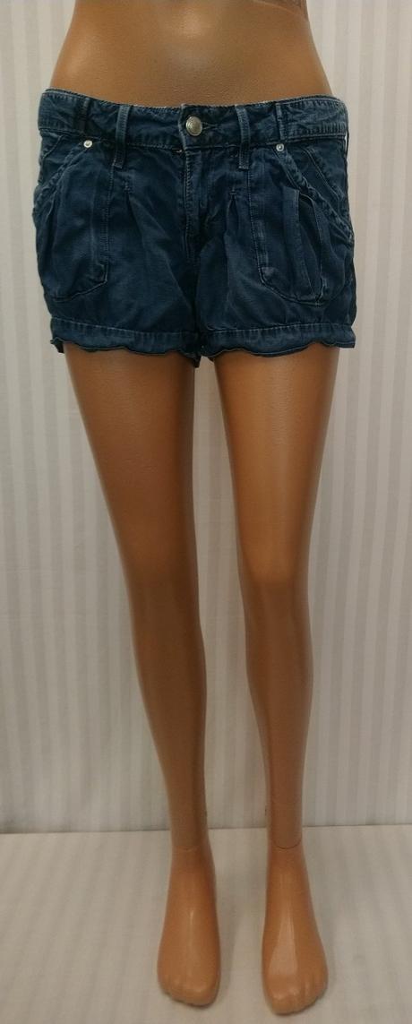 Dámske modré šortky, shorts, s, s