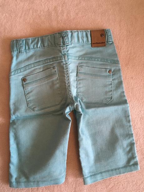 Rifľove šortky, vertbaudet,98