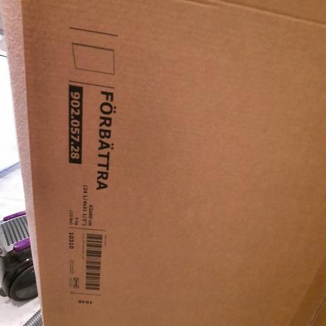 2x krycí panel na kuchyňu ikea forbattra 62x80 cm,