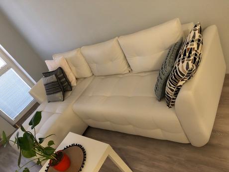 Ekokožená sedačka, rozkladatelna+ úložný priestor, 