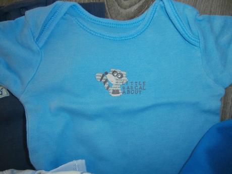 Balík 9ks body s krátkym rukávom, 50–62