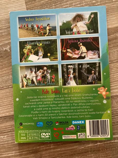 Dvd smejko a tanculienka, 