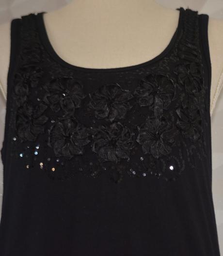 Čierny top d&g, veľ. l, l