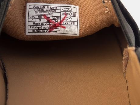 Kožené uggsky čierno biele, ugg,38