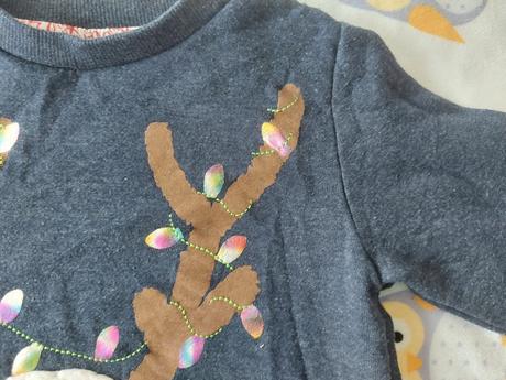 Vianočná mikina zn.ff veľ.110, 110