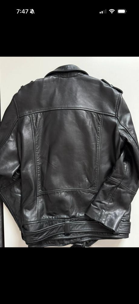 Zara kožená bunda s/m, zara,m