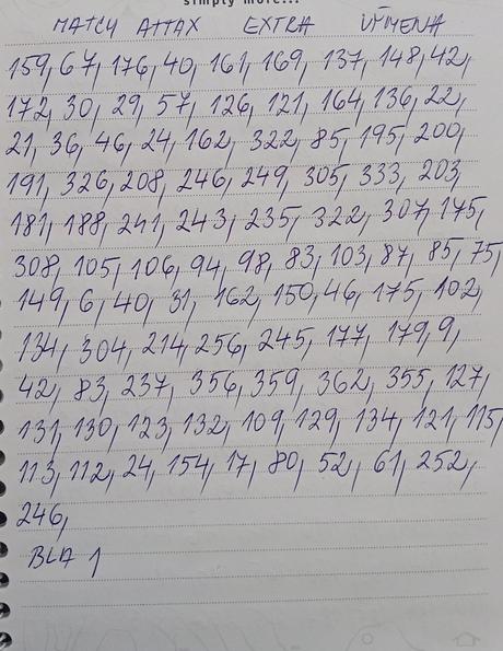 Kartičky match attax extra, 