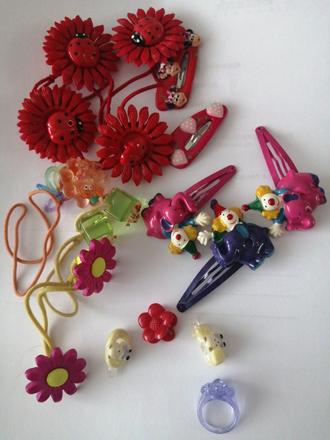 Mam na predaj sponky a gumičky,