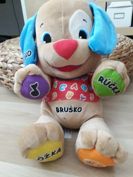 Hovoriaci psik od fisher price,