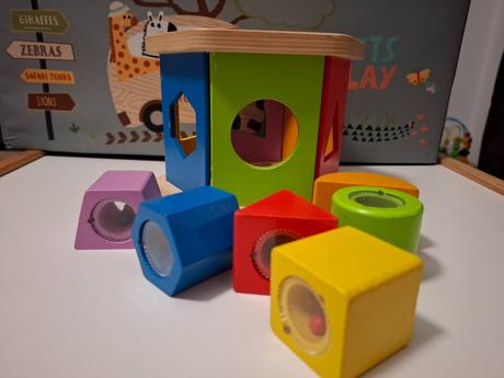 Drevená vkladačka hape, 