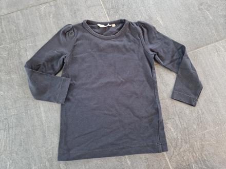 Čierne jednoduché tričko, lindex,92