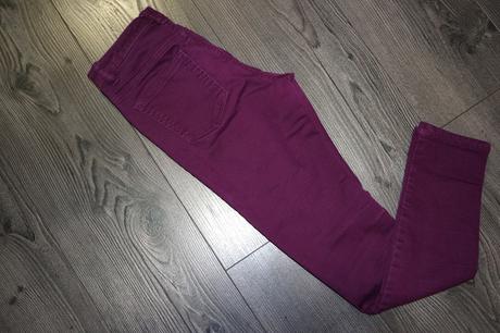 Wowandme nohavice, bordové, xs/152, 152
