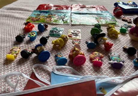 Balík labkova patrola, paw patrol, figúrky, vrecká,
