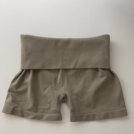 Rebrované vysoký pás cyklistické prekladané mikro, h&m,s