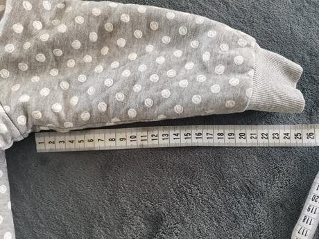 Prechodná mikina / bunda zateplená 98/104, lupilu,98