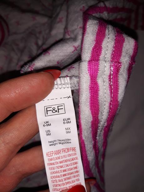 Dievčenský svetrík/kabátik f&f 74, f&f,74