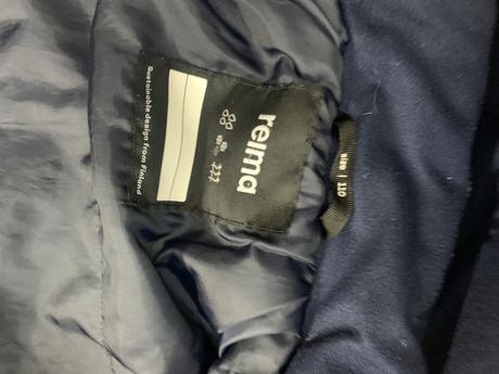 Reima kauhava zimná kombinéza 110/116, reima,110