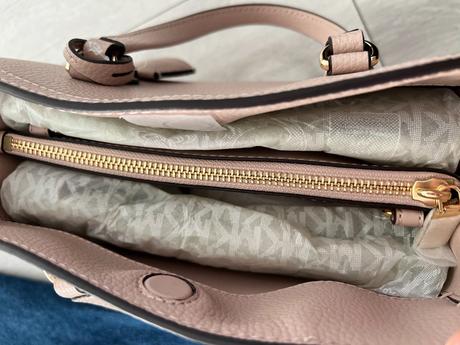 Michael kors satchel kabelka chantal sm ružová, michael kors