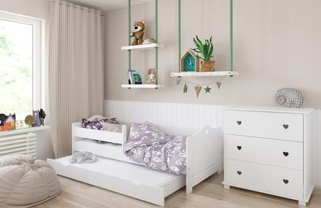 Prístelka k detským posteliam 180x80,200x90, šírka (cm): 80,dĺžka (cm): 180