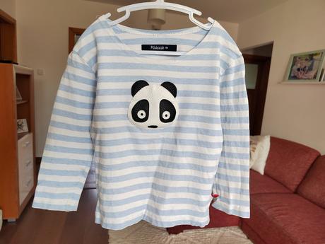 Tričko pískacie - panda v.104, 104