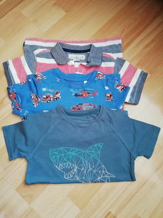 Tričko krátky rukáv - 3ks, reserved,122