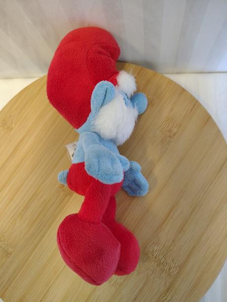 Plyšový tatko šmolko, taťka šmoula, smurfs, 24 cm,