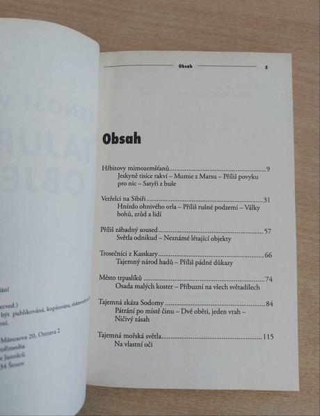 Tajuplné objevy, 