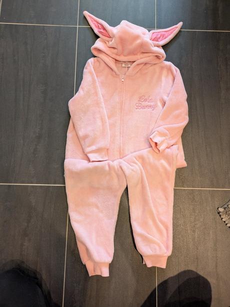 Krásny overal s uškami, veľ. 116, fox & bunny,116