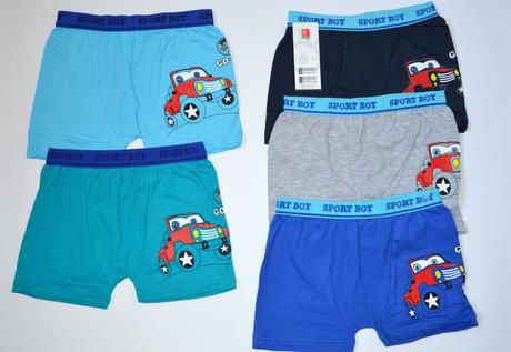 Detské boxerky s autíčkom, 68 - 182