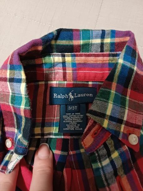 Krásna chlapčenská košeľa ralph luren na 3 roky, ralph lauren,98