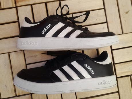 Čierne topánky adidas veľ. 43 a pol, adidas,43
