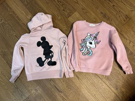 Mikina pre dievca, h&m,134