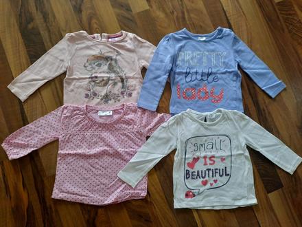 Tričká s dlhým rukávom, f&f,80