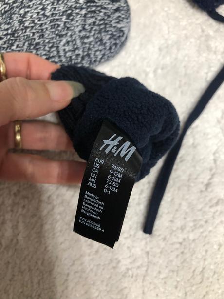 Čiapka rada a rukavice h&m, rada,80