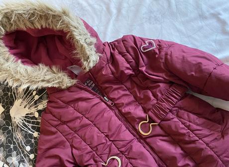 Darujem - teplá zimná gunda s kapuckou v. 86, baby club,86