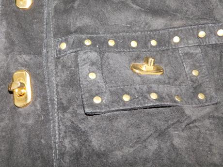 Suzelle luxusna kozena vintage bunda, 38