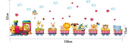 Velka nalepka na stenu 160x52 cm nenalepena,