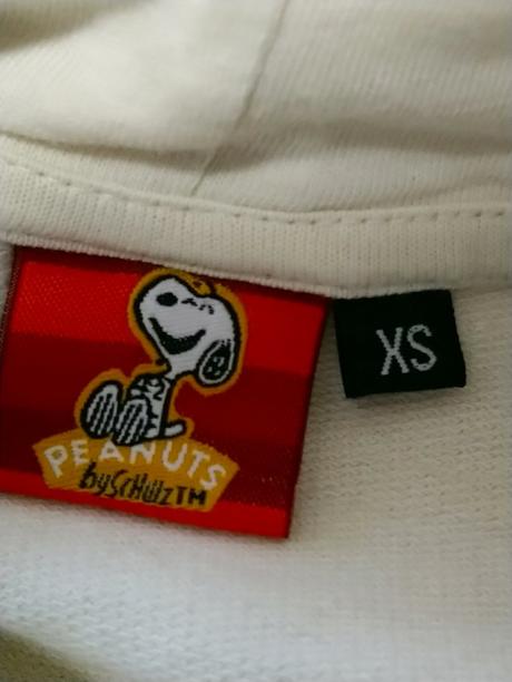 Mikina s kapucňou s motívom, peanuts, xs