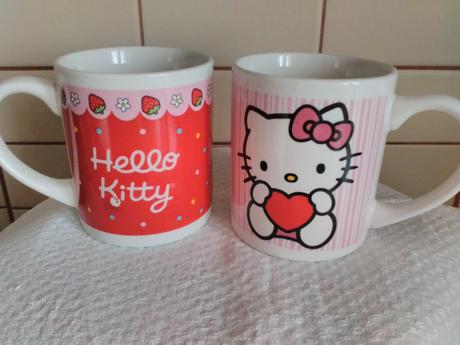 Šálky hello kitty 2x, 