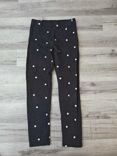 Dievčenské legíny - zateplené, h&m,128